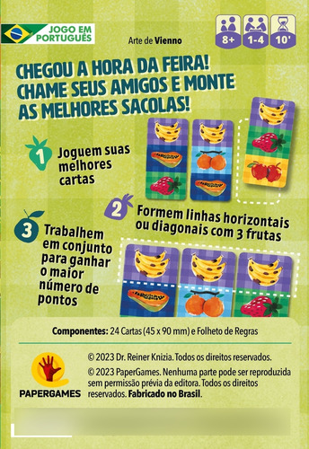 Quiquitanda Expansão E Caixa Microbox Jogo De Tabuleiro