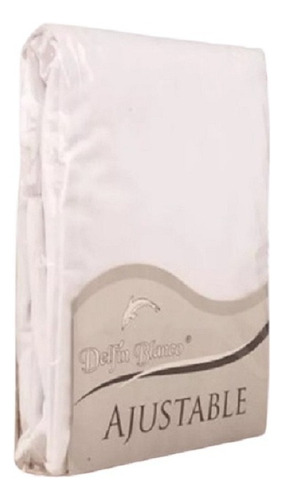 Pack 2 Sabanas Delfin Blanco Queen Size 160x200 Ajustables