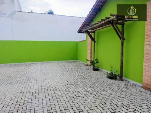 Casa Com 2 Dormitórios À Venda Por R$ 180.000 - Estância Balneária De Itanhaém - Itanhaém/sp - Ca1183
