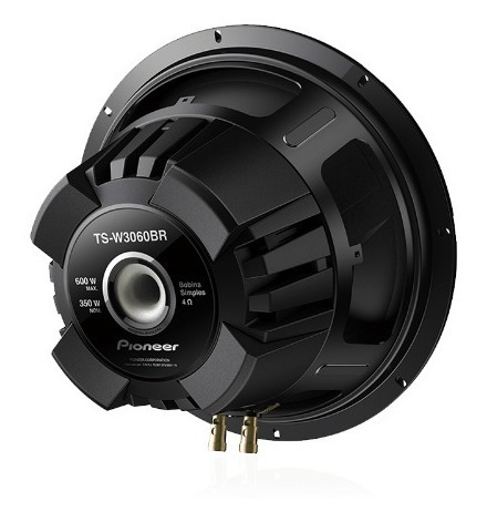 Imagem 6 de 6 de Alto Falante Subwoofer 12 Pol 350w Pioneer Ts-w3060br 4 Ohms