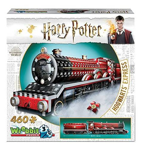 Puzzle 3d Tren Hogwarts Harry Potter Con 460 Piezas.