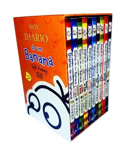 Box Diário De Um Banana -10 Volumes