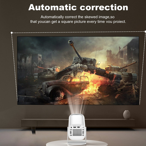 Proyector Inteligente P30 Wifi 6 Android 11 Home Beamer Comp