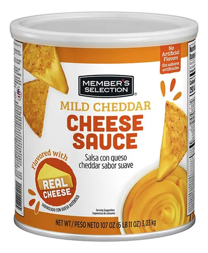 Salsa Cheddar Members Sabor Suave 3 K - G A $27
