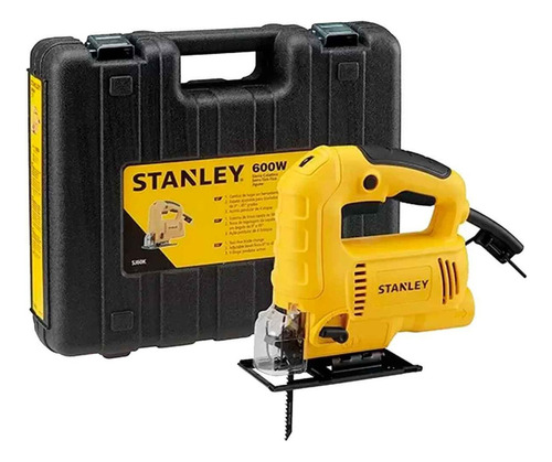 Sierra Caladora 600w C/maleta Plastica Sj60k-b2 Stanley