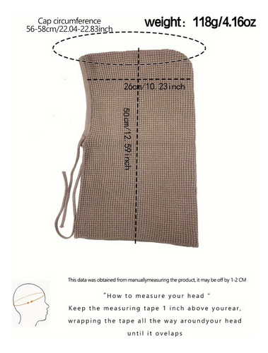 Pasamontañas Con Capucha For Mujer, Bufanda, Resistente Al