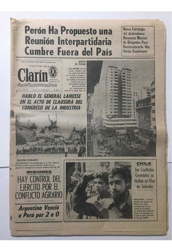 Diario El Clarín 26/10/1972 (completo-104 Páginas)