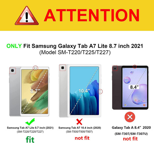 Funda Infantil Para Samsung Galaxy Tab A7 Lite 8.7 Pulgadas