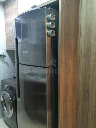 Imagem 9 de 19 de Apartamento De 66m² Composto Por 2 Dormitórios Sendo 1 Suíte Com Closet, À Venda R$ 415.000,00 - Bairro Santa Terezinha - Sbc/sp - Ap1384