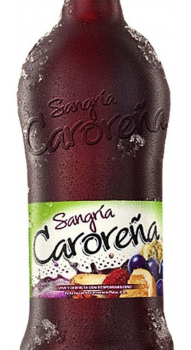 Imagen 2 de 4 de Sangria Caroreña Tinta 1,75l 9,5° Lf