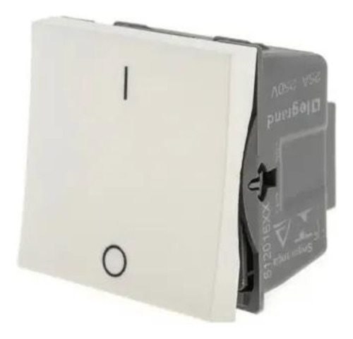 Módulo Interruptor Pial Plus Bipolar Simples Branco 25a