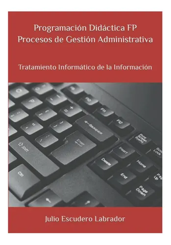 comprar Libro: Programación Didáctica Fp Procesos De Gestión De La
