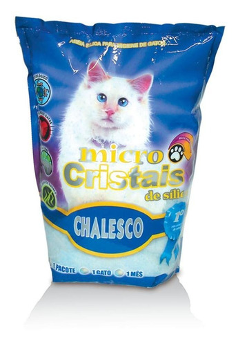 Areia Micro Cristais De Silica Fina Chalesco 1,8kg