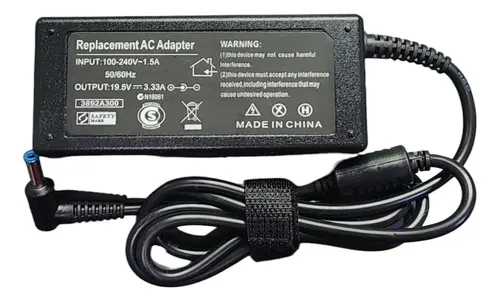 comprar Cargador Para Hp Pavilion 14-ce000 Punta Azul 19.5v3.33a 65w
