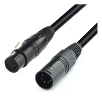 Comprar Siyear Dmx-512 Xlr 5 Pin Macho A Xlr 5 Pin Hembra Dmx Lig...