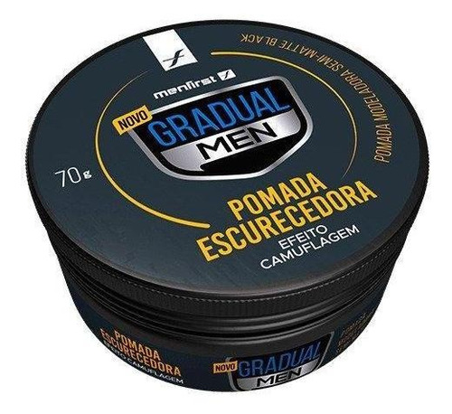 Pomada Escurecedora De Cabelos Brancos E Barba Menfirst