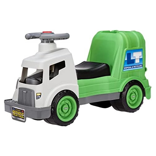 Dirt Diggers Garbage Truck Scoot Ride On Bocina De Trab...