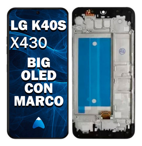 Modulo Compatible LG K40s X430 Display Touch Con Marco