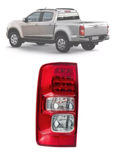 Lanterna Traseira Esquerda C/led Chevrolet S10 2012-18