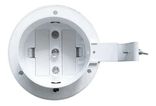 Foco Led Redondo Con Panel Solar 1.2v Blanco
