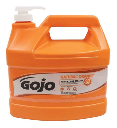 Gojo Industries 095502, Piedra Pómez Natural De Naranja Para