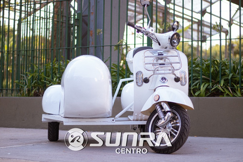 Imagen 1 de 16 de Moto Eléctrica Sunra Vintage Con Sidecar - Sunra Centro / A