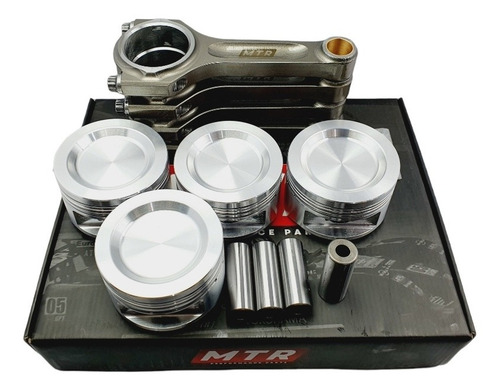 Bielas Forjadas Mtr Ap 900cv Pistão Afp 83.5 1.9 Pinos Turbo