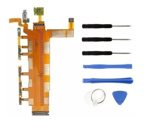 Flex Encendido Volumen Micrófono Para Xperia Z3 Dual D6633