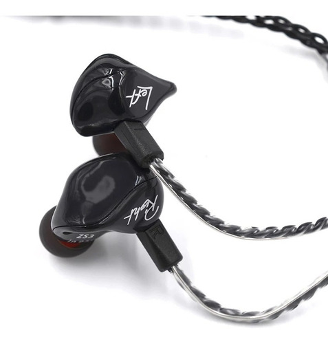 Audifonos Kz Zs3 Hifi Super Bajos Con Cable Intercambiable