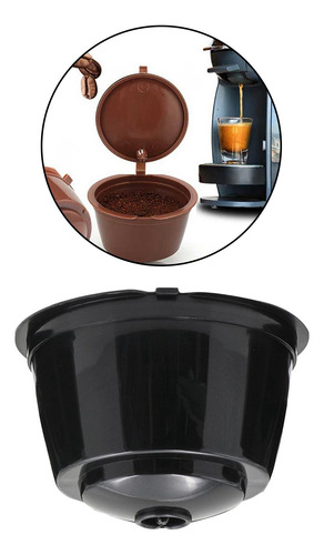 Recambio Reutilizable Filtro De Café Para Gusto Taza Negro