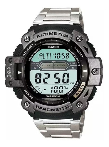 Casio Sensores Acero Sgw 300hd 1avdr Altimetro Barometro