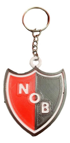 Llavero Newells Old Boys Escudo Futbol 3d X5