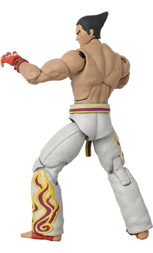 Dimensões do jogo Tekken Figures Kazuya Mishima (bandai)