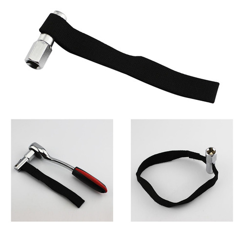 Llave De Filtro De Aceite Tipo Correa 1/2 Pulgada