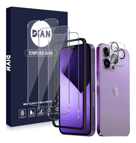 Dian Protector De Pantalla De Vidrio Templado Para iPhone 14