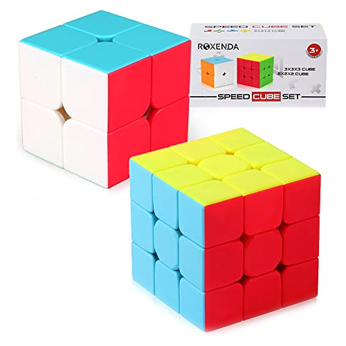 Pack Cubos Mágicos Roxenda 2x2x2 Y 3x3x3