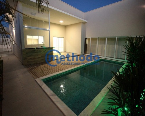 Casa A Venda Alto Padrão Mont Blanc Residence Campinas - Ca00137 - 68423302