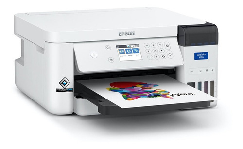Impresora a color simple función Epson SureColor F170 con wifi blanca 100V/240V