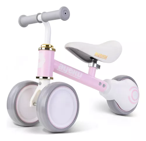 Bicicleta De Equilibrio Rosa Para Bebé De 1 Año