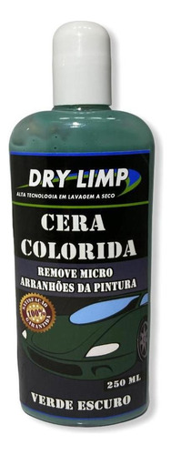 Cera Colorida Automotiva Dry Limp Tira Riscos Superficiais