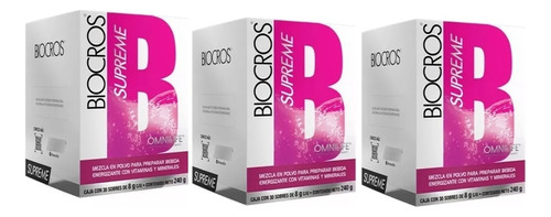 Biocros Supreme 90 Sobres - g a $473