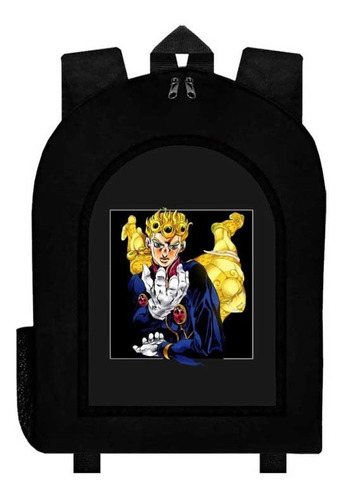 Mochila Negra Jojos Bizarre Adventure A70