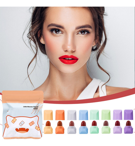 Mini Lipstick Lip Gloss Care Set, Pacote De Ml, Hidratante L