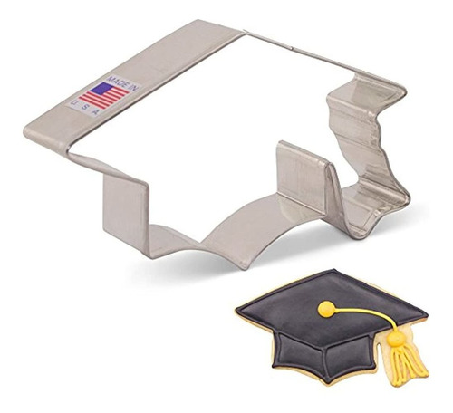 Graduacion Caphatmortar Board Cookie Cutter 438 Pulgadas An