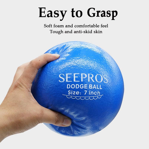 Juego De Balones Prisioneros De Espuma - Piel Suave, Rebo...