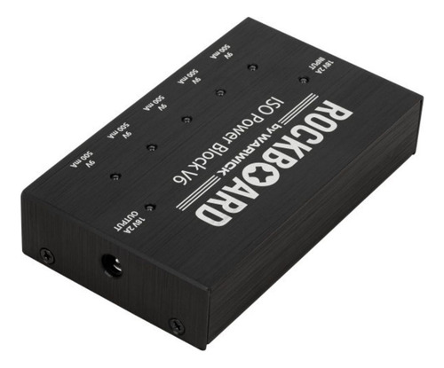 Fuente De Poder Rockboard Iso Power Block V6 - 6 Pedales