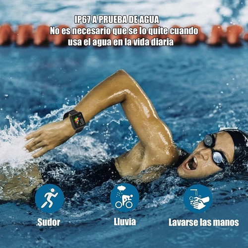 Reloj Deportivo Inteligente T82s Pulsera Bluetooth