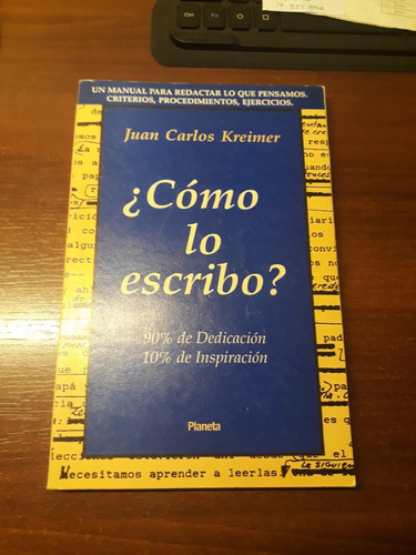 Kreimer- ¿còmo Lo Escribo?. Muy Buen Y Ùtil Obra.- 