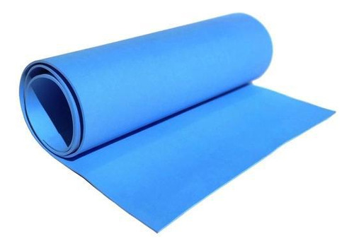 Tapete Colchonete Eva Funcional Azul Para Yoga Fitness