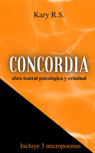 Libro: Concordia: Obra Teatral (spanish Edition)